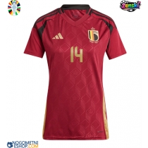 Ženski Nogometni dresi Belgija Dodi Lukebakio #14 Domači EP 2024 Kratek Rokav